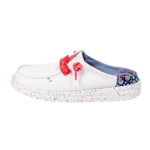 Hey Dude Wendy Slip On Americana Paisley - White/Multi WOMEN - Footwear - Casuals Hey Dude