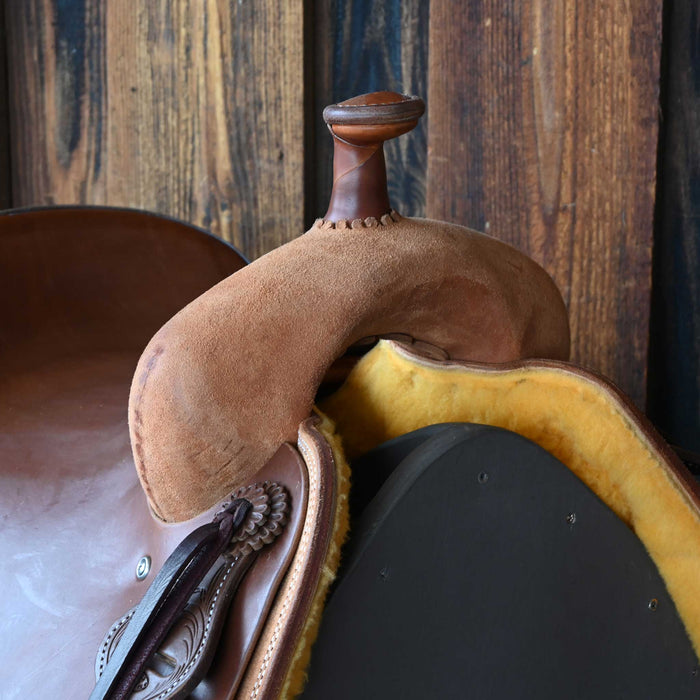 15" JEFF SMITH BUSTER WELCH RANCH CUTTER SADDLE