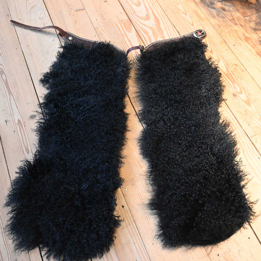 Black Angora Angora Shotgun Woolies 2124 Tack - Chaps & Chinks Teskey's