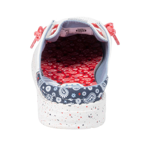 Hey Dude Wendy Slip On Americana Paisley - White/Multi WOMEN - Footwear - Casuals Hey Dude