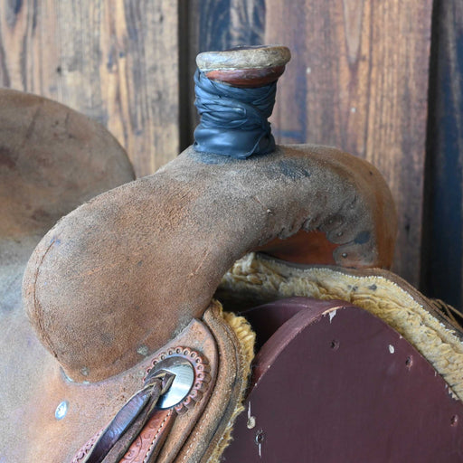 14" USED TESKEY'S STRIP DOWN RANCH SADDLE Saddles - Used Teskey's Saddlery