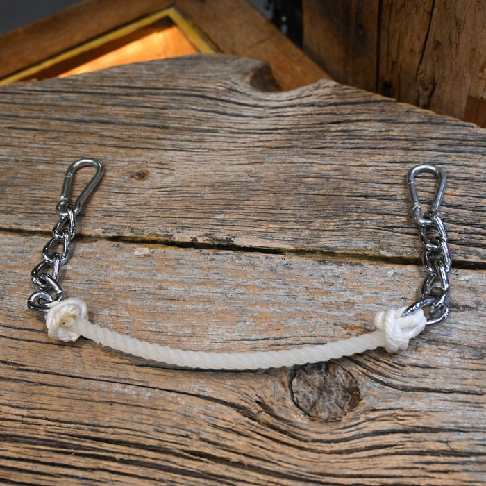 Handmade Lariat and Chain Curb