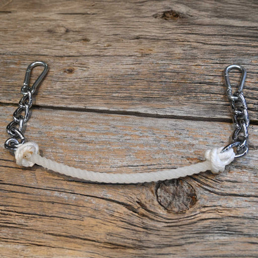Handmade Lariat and Chain Curb Tack - Curbs Teskey's