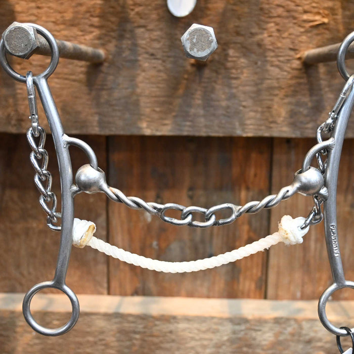 Handmade Lariat and Chain Curb