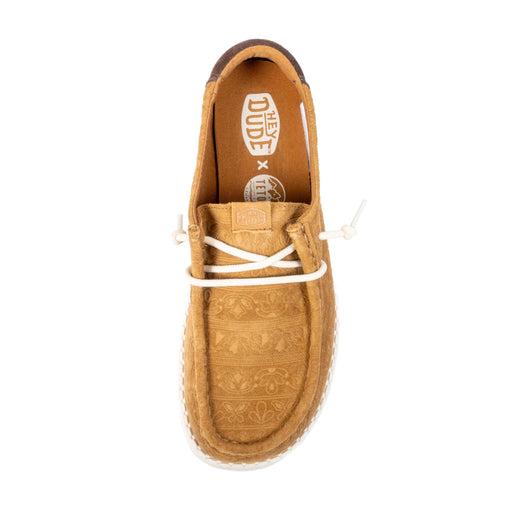 Hey Dude Wendy Teton - Debossed Brown WOMEN - Footwear - Casuals Hey Dude