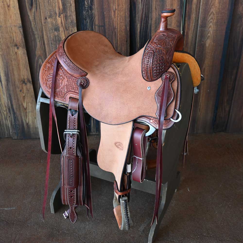 14.5" TESKEY'S PRO CUTTER RANCH CUTTER SADDLE