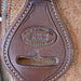 14.5" USED HERSCHBERGER BARREL SADDLE Saddles - Used Herschberger Custom Saddles