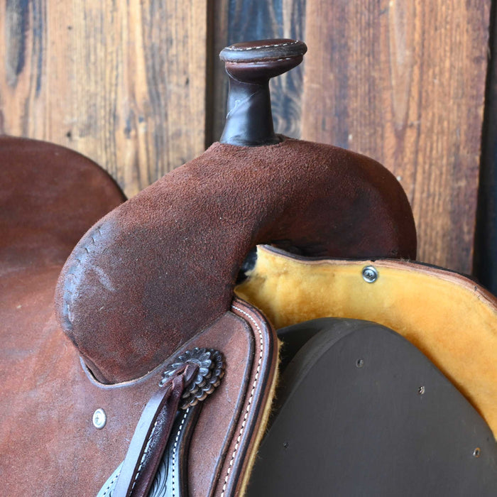 15.5" JEFF SMITH BUSTER WELCH RANCH CUTTER SADDLE