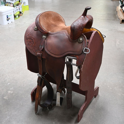 14" USED MARTIN FX3 BARREL SADDLE Saddles - Used Martin Saddlery