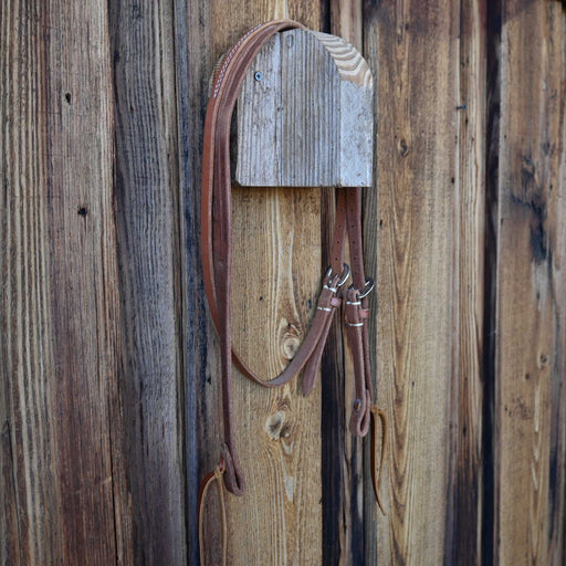 Craig Lewis Handmade Split Ear Headstall w/Throat Latch Tack - Headstalls Craig Lewis