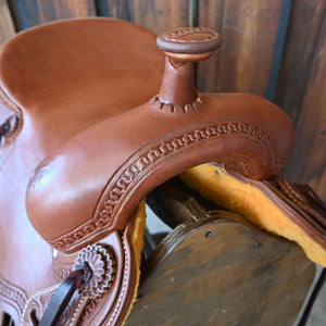 16" JEFF SMITH RANCH CUTTING SADDLE Saddles Jeff Smith   