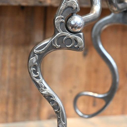 Brandon Anthony Silver Mounted Solid Square Port Bit Tack - Bits Brandon Anthony
