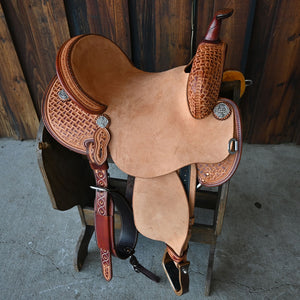 14" MARTIN BTR BARREL SADDLE Saddles Martin Saddlery   