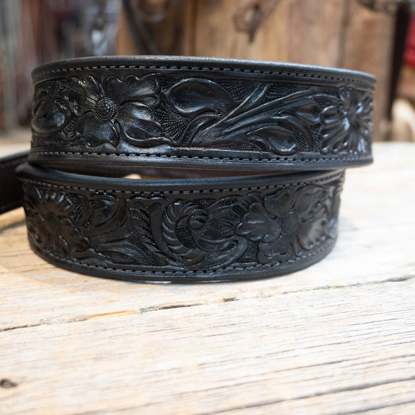 34" Randall Top Shelf Western Tapered Belt - Black MEN - Accessories - Belts & Suspenders Randall Top Shelf 34"