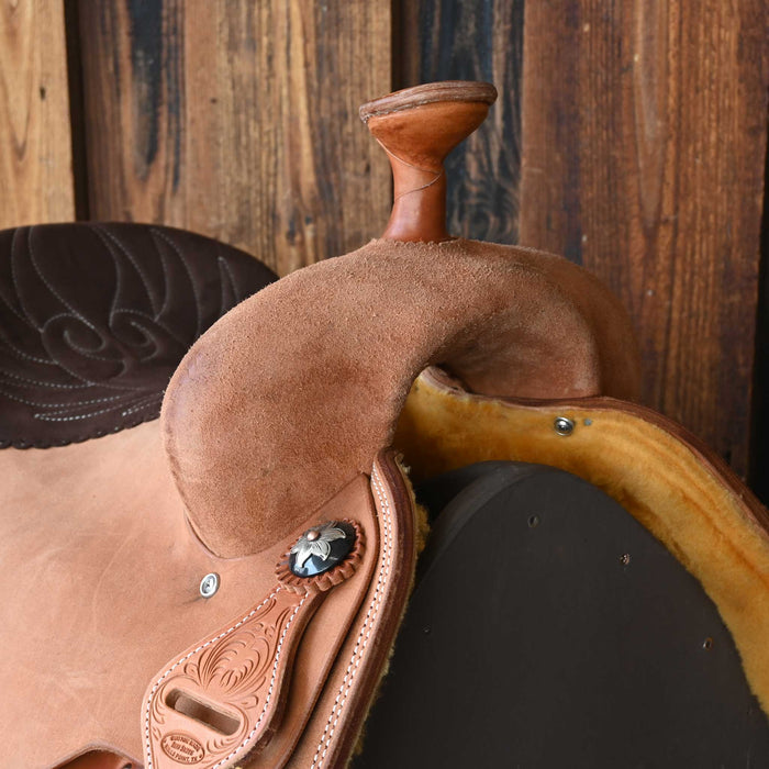14" JEFF SMITH OLIN YOUNG TEAM ROPING SADDLE