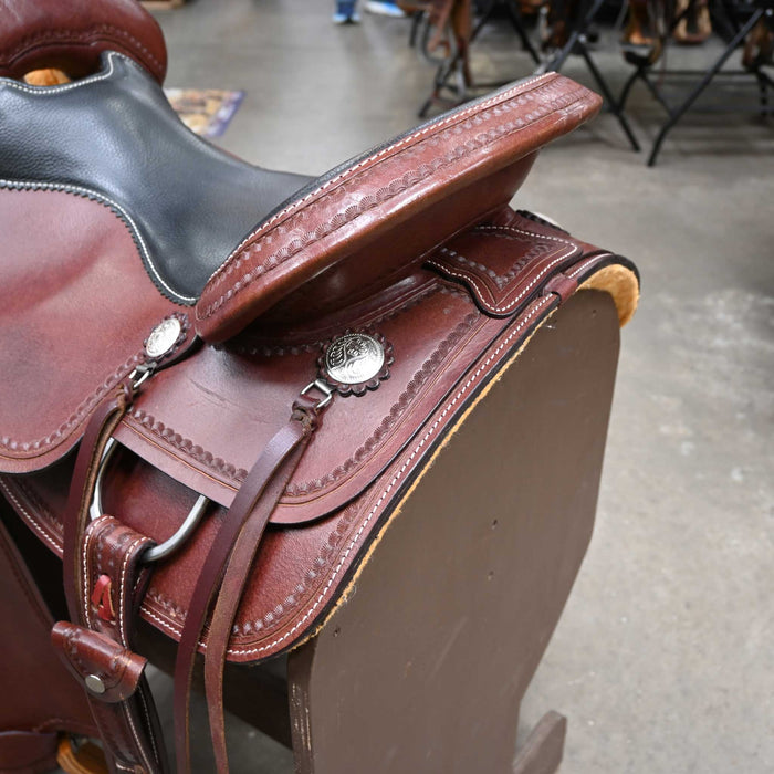 17" USED COWBOY PRO CUTTING SADDLE