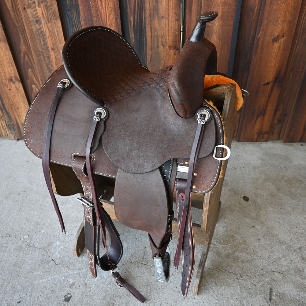 13.5" MARTIN STINGRAY BARREL SADDLE Saddles Martin Saddlery   