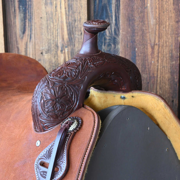 15" JEFF SMITH BUSTER WELCH RANCH CUTTER SADDLE