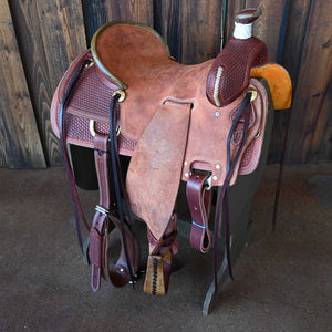 16" TESKEY'S RANCH ASSOCIATION SADDLE