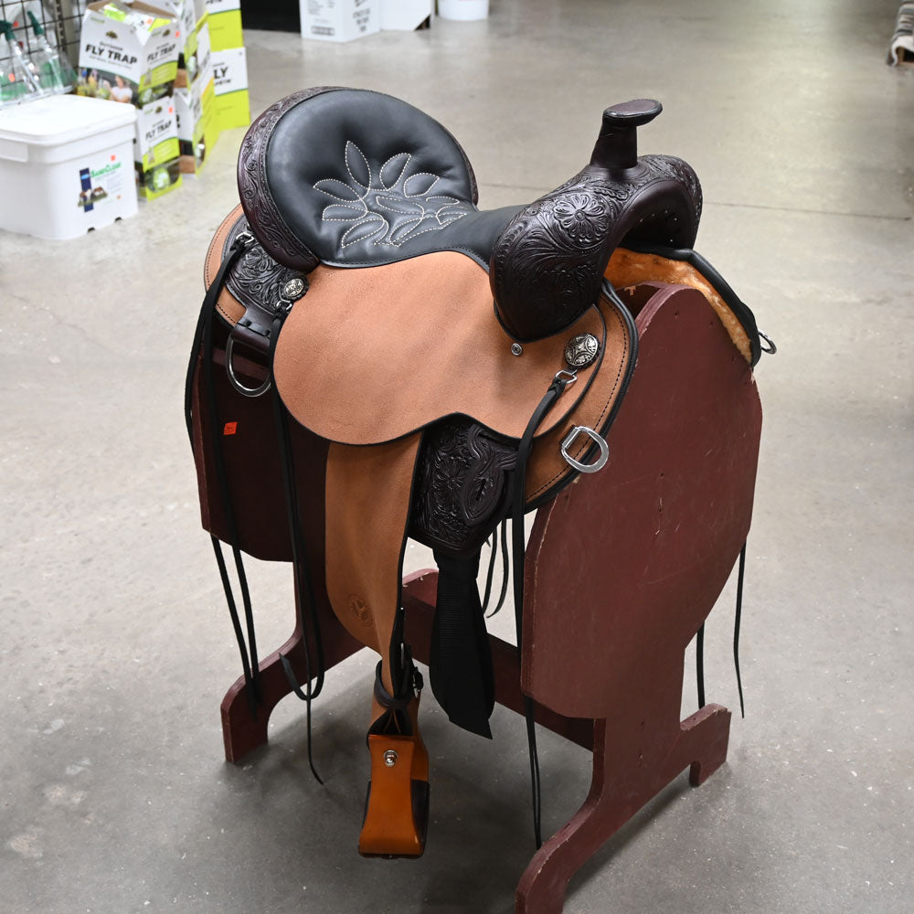 16" CIRCLE Y CREEDMOOR FLEX2 TRAIL SADDLE Saddles - New Circle Y Saddlery