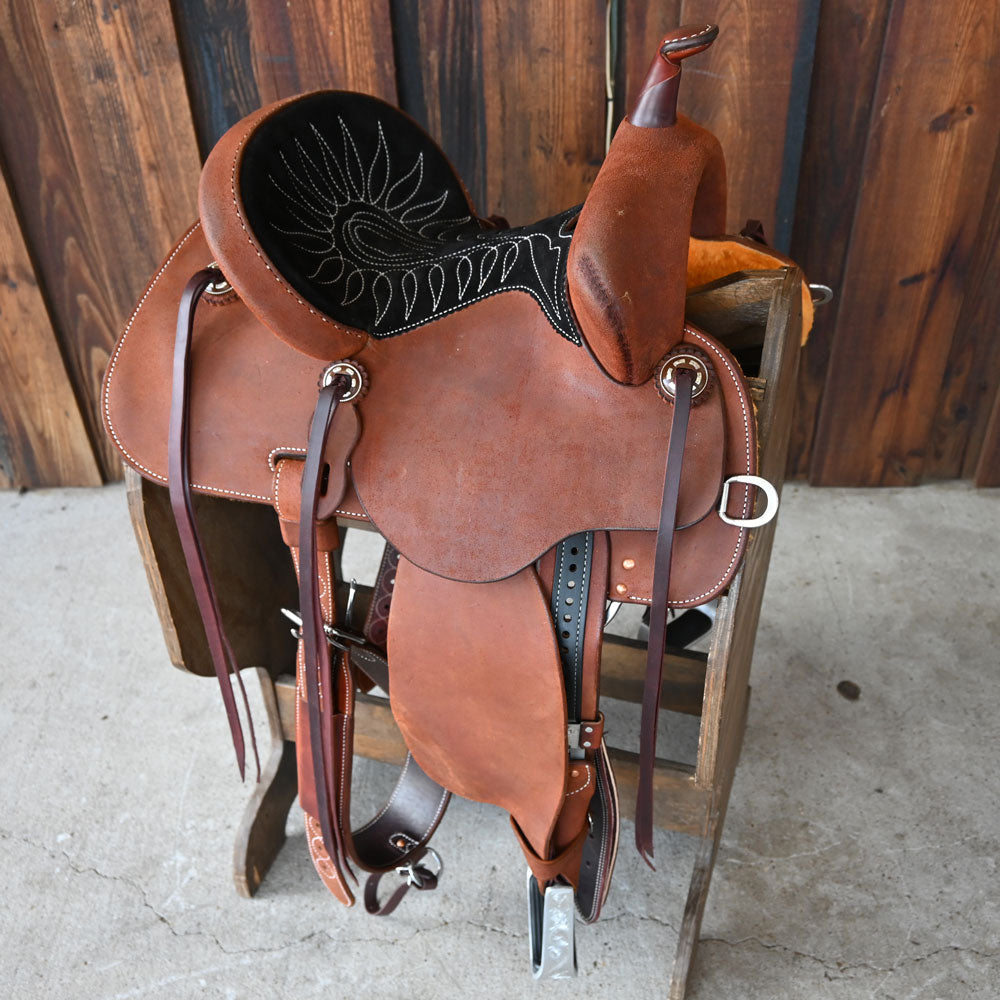 12.5" MARTIN STINGRAY BARREL SADDLE Saddles Martin Saddlery   