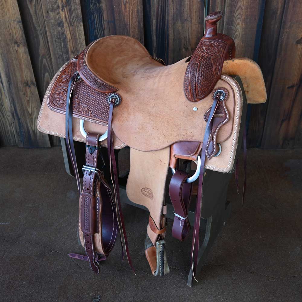 15.5" TESKEY'S RANCH CUTTER SADDLE