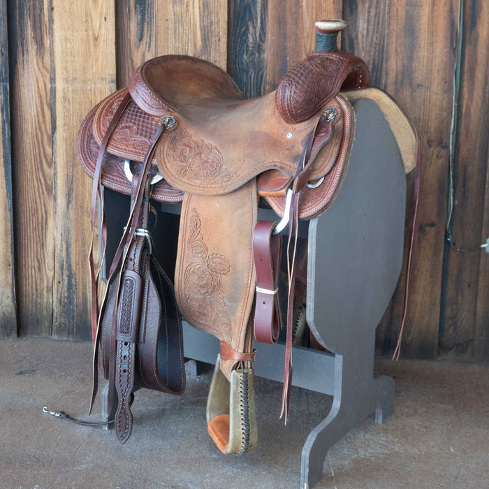 15.5" USED TESKEY'S RANCH SADDLE