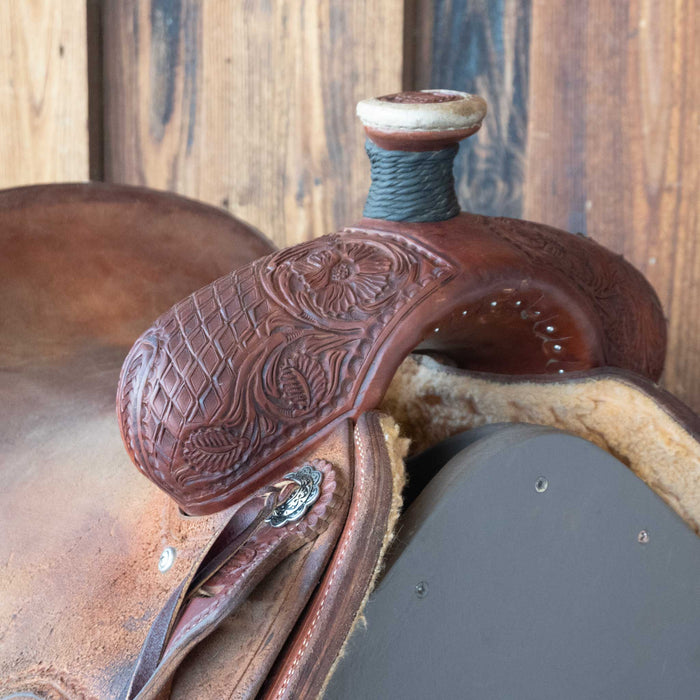 15.5" USED TESKEY'S RANCH SADDLE