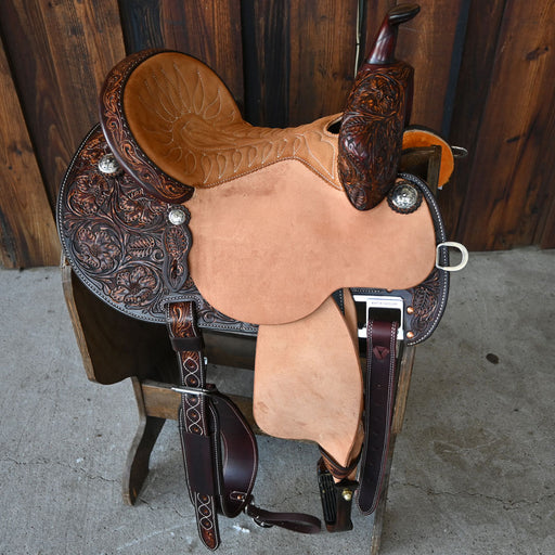 13.5" MARTIN FX3 BARREL SADDLE Saddles - New Martin Saddlery