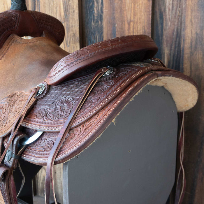 15.5" USED TESKEY'S RANCH SADDLE