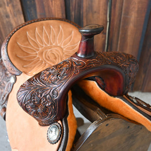 13.5" MARTIN FX3 BARREL SADDLE Saddles Martin Saddlery   