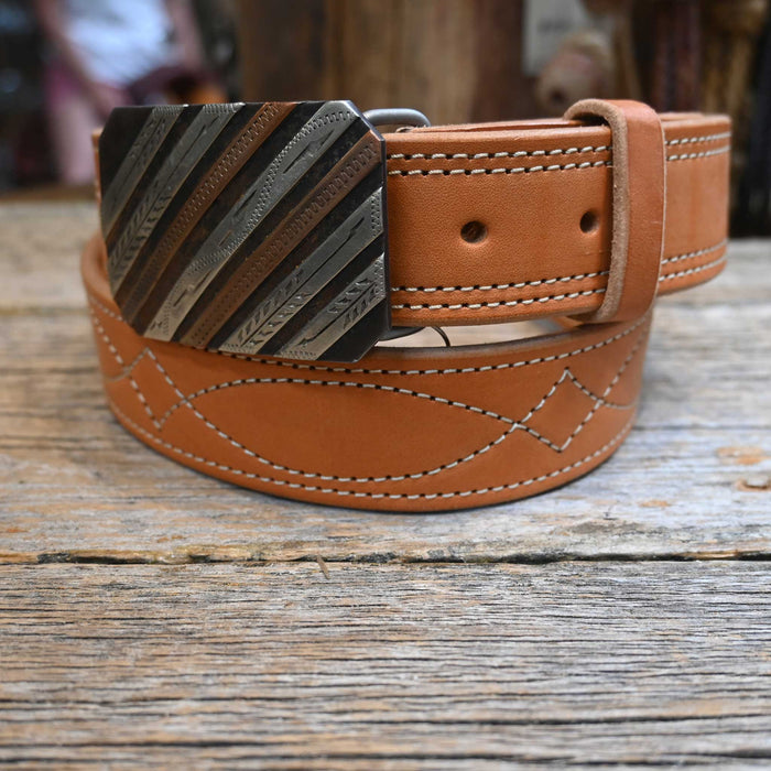 Randall Top Shelf Saddle Tan Belt - Select Size
