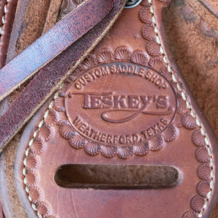 15.5" USED TESKEY'S RANCH SADDLE