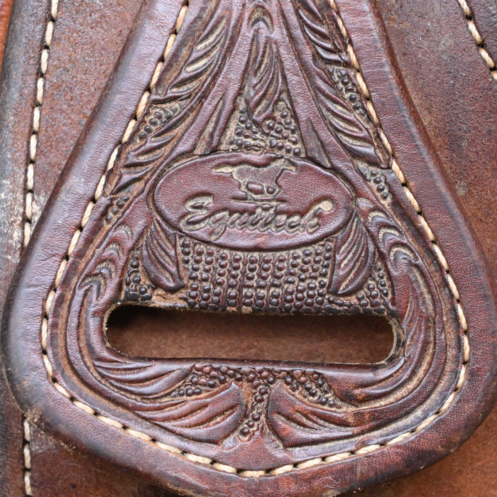 14" USED EQUI TECH TEAM ROPING SADDLE