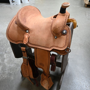 14" PATRICK SMITH ROPING SADDLE Saddles Patrick Smith   