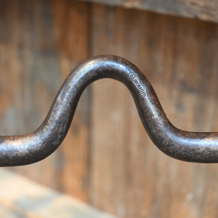 Edwards Silver Mounted Solid Port Bit