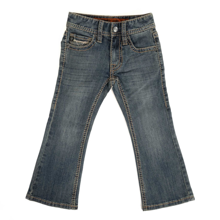 Rock & Roll Denim Boy's Ladder Stitch Embroidered Bootcut Jean KIDS - Boys - Clothing - Jeans Panhandle