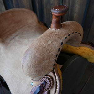 16" TESKEY'S RANCH CUTTER SADDLE Saddles Teskey's Saddlery