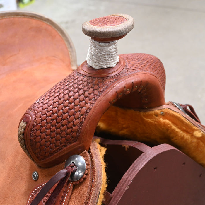 13.5" TESKEY'S RANCH ASSOCIATION SADDLE Saddles - New Teskey's Saddlery