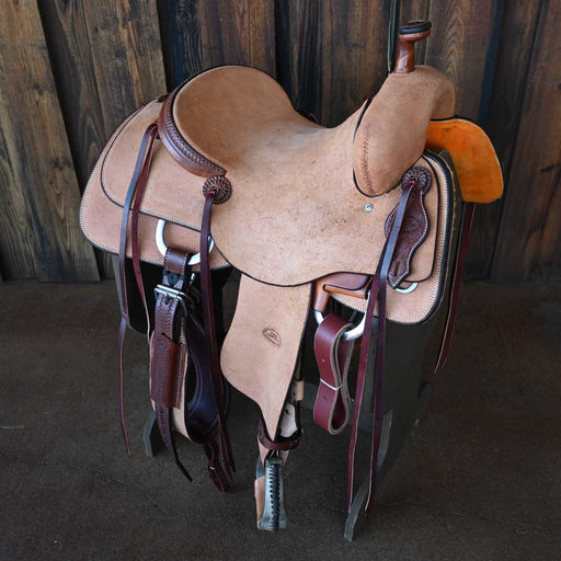 15" TESKEY'S PRO CUTTER RANCH CUTTER SADDLE Saddles - New Teskey's Saddlery