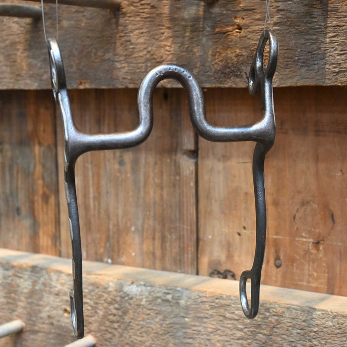 "JE" Silver Mounted Solid Port Bit