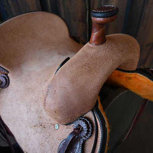 15" TESKEY'S PRO CUTTER RANCH CUTTER SADDLE Saddles Teskey's Saddlery