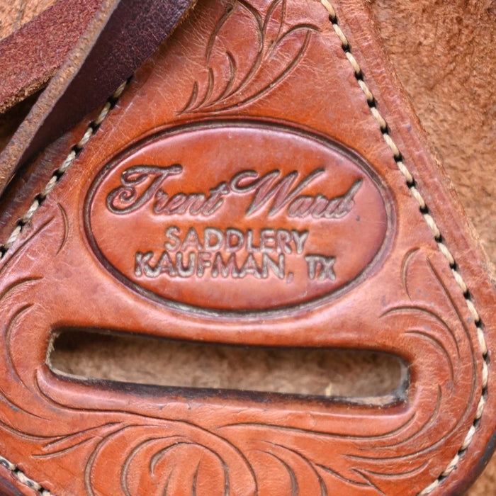 14" USED TRENT WARD RANCH CUTTER SADDLE