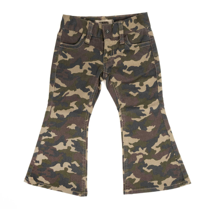 Rock & Roll Denim Girl's Camo Flare Jean KIDS - Girls - Clothing - Jeans Panhandle