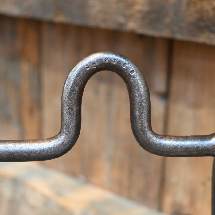 "JE" Silver Mounted Solid Port Bit
