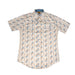 Stetson Men's Stripe Cream Floral Snap Shirt MEN - Clothing - Shirts - Short Sleeve Tin Haul