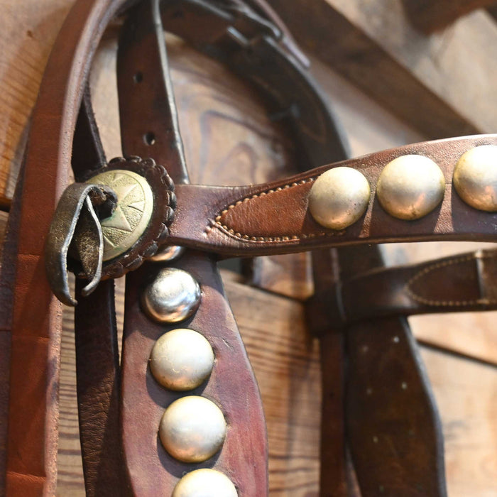 Vintage Heiser Headstall w/a Anchor North & Judd bit Collectibles MISC