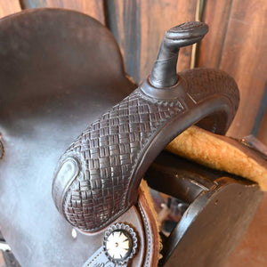 13.5" USED JEFF SMITH C3 BARREL SADDLE Saddles Jeff Smith   