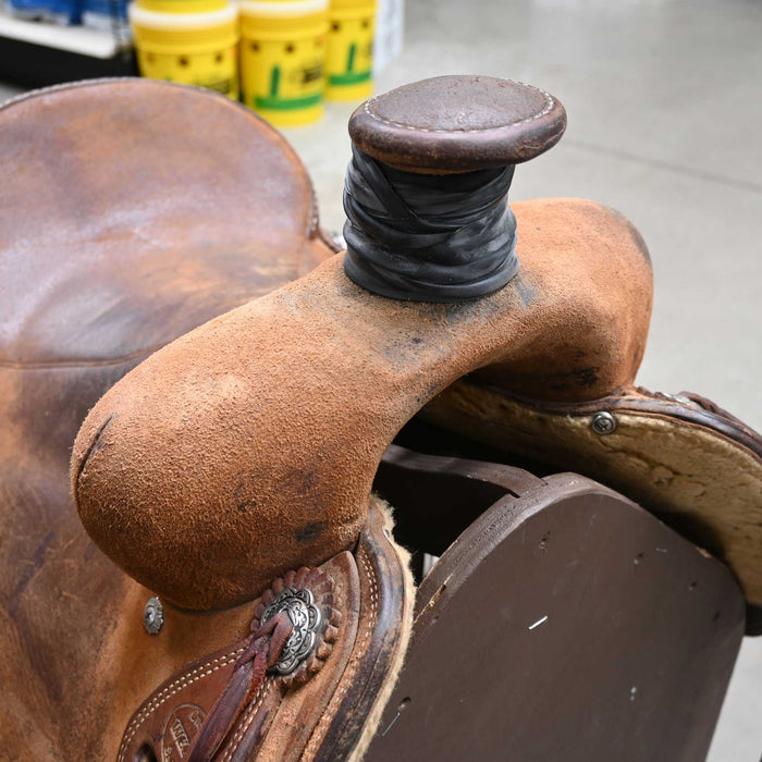 14.5" USED WEBBS SADDLE RANCH SADDLE