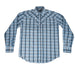 Stetson Men's Vintage Plaid Blue Snap Shirt MEN - Clothing - Shirts - Long Sleeve Stetson
